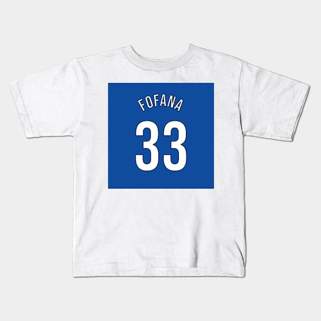 Fofana 33 Home Kit - 22/23 Season Kids T-Shirt by GotchaFace